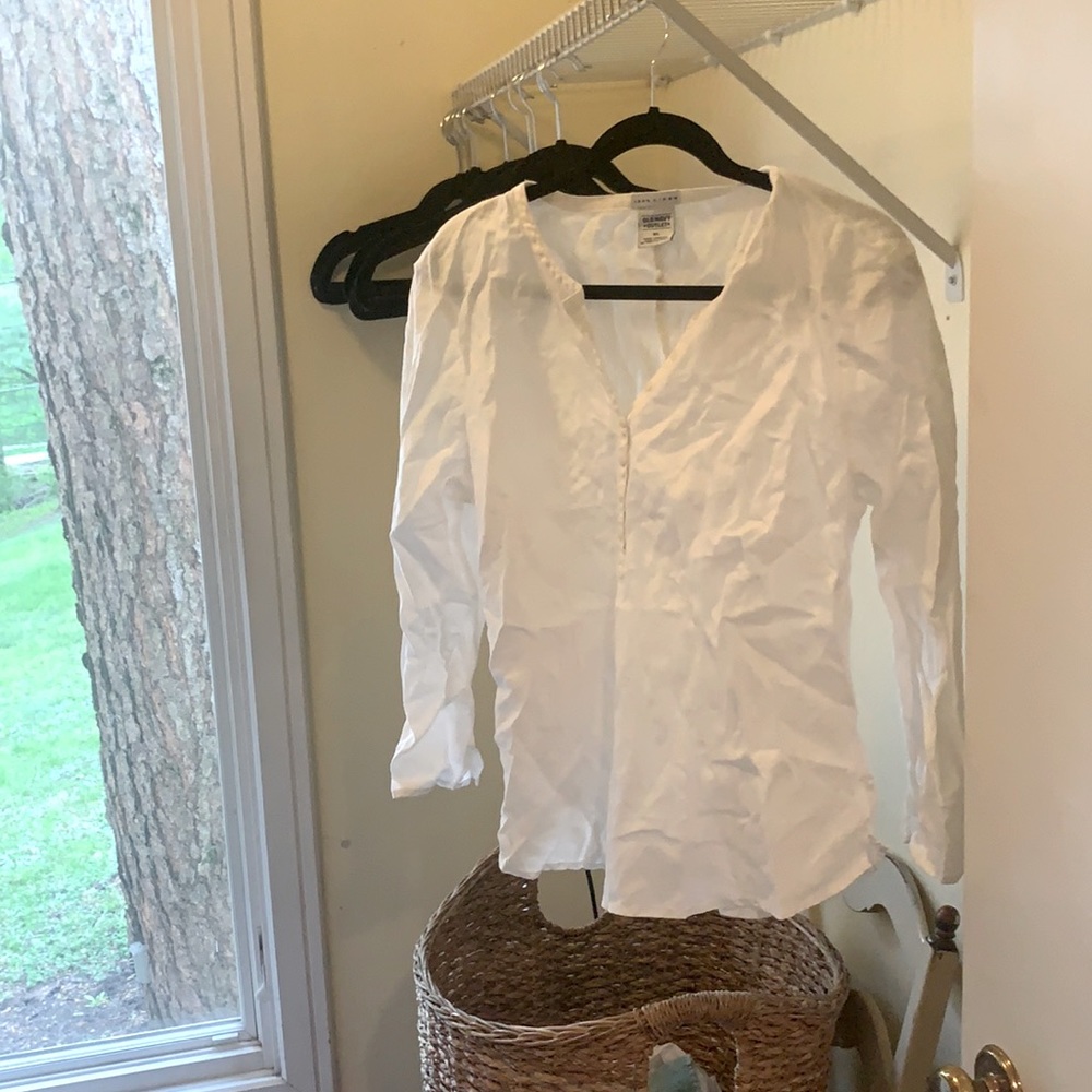 Old navy linen blouse